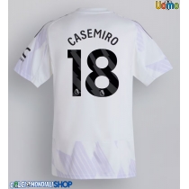 Maglie da calcio Manchester United Casemiro #18 Seconda Maglia 2025-26 Manica Corta
